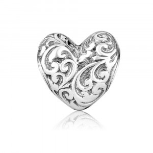 925 Sterling Silver Heart Charm Without Stone Design

 Israeli Charms
