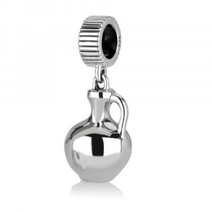 Juglet Coin Replica Charm in Sterling Silver Marina Jewelry