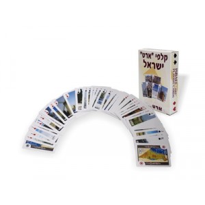 Deck of Playing Cards with Photos of Israeli Landmarks Games and Toys