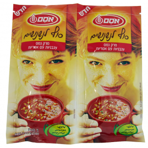 Osem Instant Tomato and Noodles Soup (2 x 30g) Israeli Food