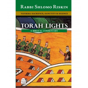 Torah Lights - Vayikra: Sacrifice, Sanctity and Silence – Rabbi Shlomo Riskin Jewish Books