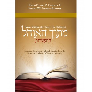 Mitokh Ha-Ohel: Essays on the Haftara from YU – Rabbi Daniel Feldman (Harcover) Books