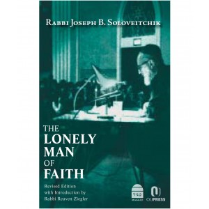 Lonely Man of Faith – Rabbi Joseph B. Soloveitchik (Hardcover) Books