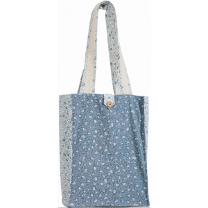 Pomegranate Thick Blue and White Yair Emanuel Book Bag Yair Emanuel