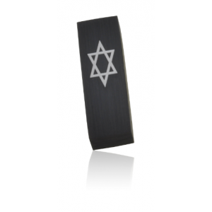 Black Star of David Car Mezuzah by Adi Sidler Jewish Home Decor