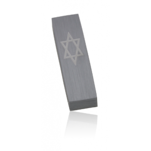 Gray Star of David Car Mezuzah by Adi Sidler Jewish Home Decor