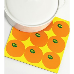 Heat and Stain Resistant Trivet with Jaffa Oranges by Barbara Shaw Home & Kitchen