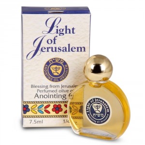 7.5 ml. Light of Jerusalem Scented Anointing Oil Dead Sea Cosmetics