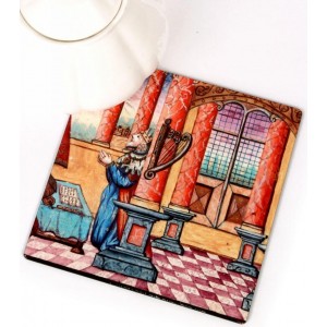 Trivet with King David & his Harp
 Serving Pieces