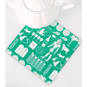 Trivet with Pharaoh Print in Teal
 Home & Kitchen