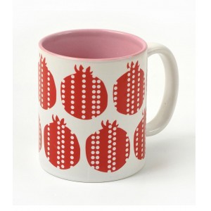 Mug with Pomegranates Design Barbara Shaw