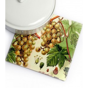 Trivet with Grapes Design Home & Kitchen