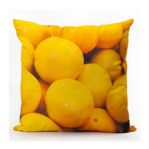 Cushion with Photograph of Jaffa Lemons Jewish Home Decor