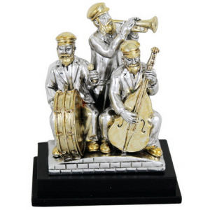 Three Musicians Figurine Jewish Figurines
