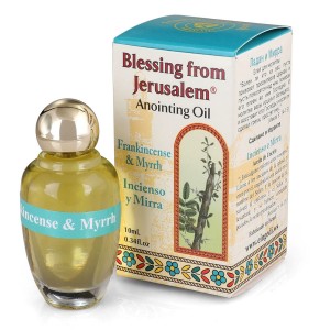 Frankincense and Myrrh Anointing Oil with Biblical Spices (10ml) Ein Gedi