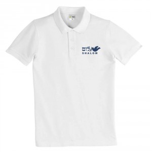 Shalom Polo Shirt With Dove (Variety of Colors)