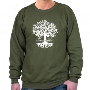 Tree of Life Sweatshirt (Variety of Colors to Choose From) Israeli T-Shirts
