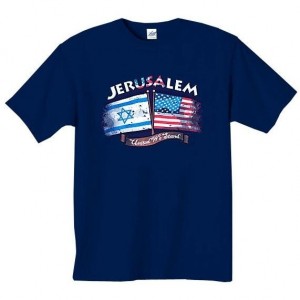 United We Stand and Jerusalem T-Shirt