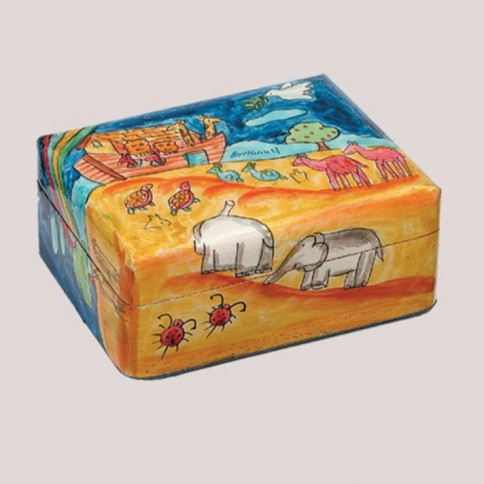 Yair Emanuel Noah's Ark Travel Candlestick Box