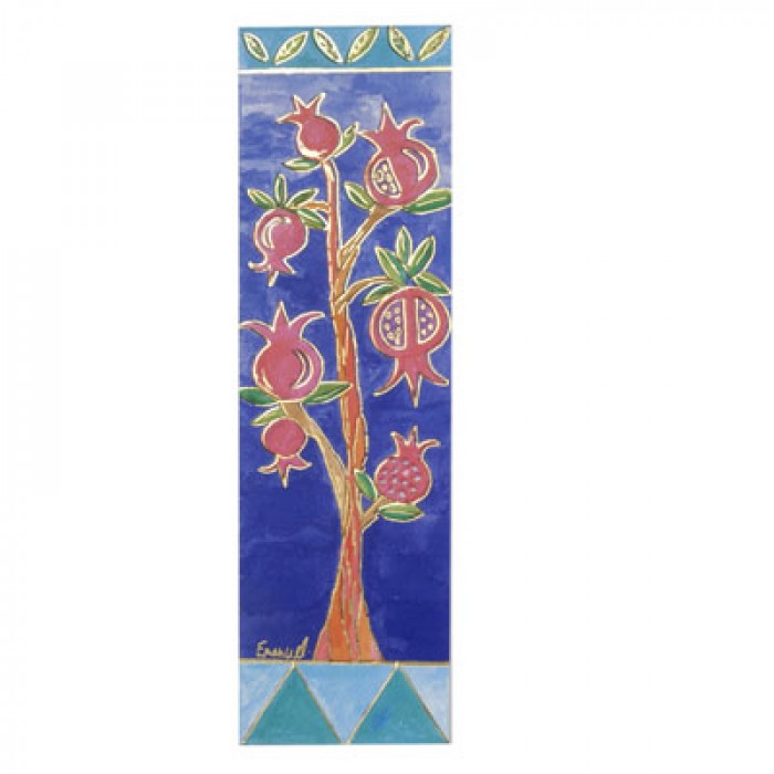 Yair Emanuel Decorative Bookmark with Pomegranates
