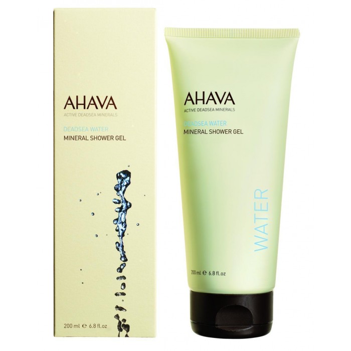 AHAVA Mineral Body Wash Soap with Pomegranate and Cherry Blossom Extract