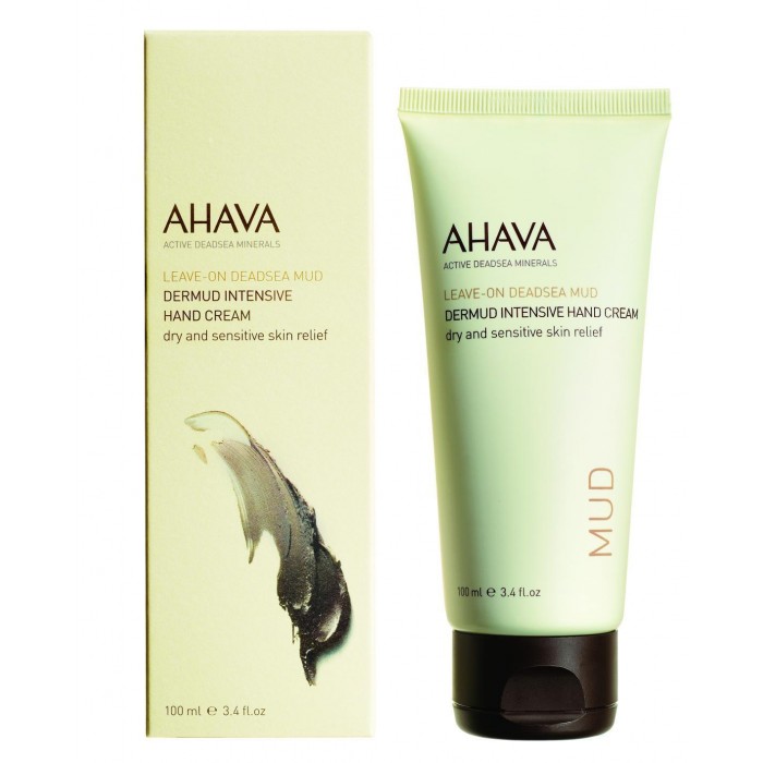 AHAVA Dermud Hand Cream with Dead Sea Mud, Vitamins and Extracts