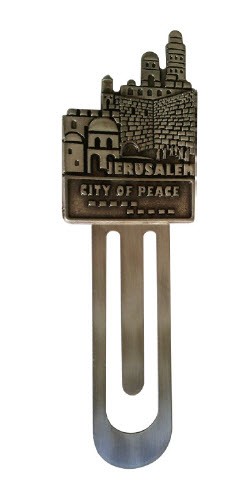 Bookmark with Jerusalem, City of Peace