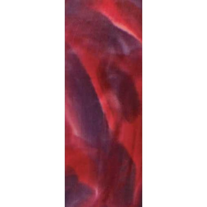 Red & Bordeaux Silk Scarf by Galilee Silks