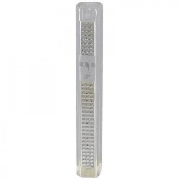 Plastic Mezuzah Scroll with Rubber Cork
