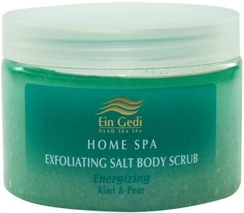 Energizing Salt Body Scrub with Kiwi & Pear (455gr)