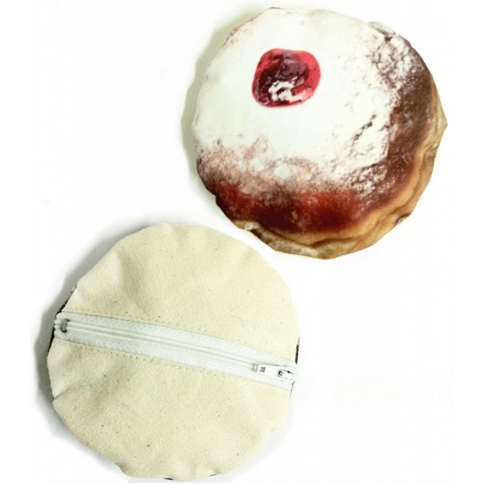 Purse with Doughnut Design made from Cloth