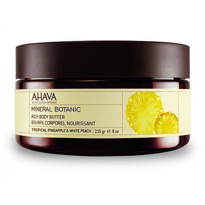 AHAVA Mineral Botanic Body Butter Pineapple &Peach