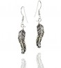Feather Sterling Silver Earrings by Rafael Jewelry