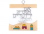 Glass If I forget Thee Jerusalem Wall Hanging in Colorful Acrylic