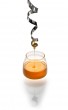 Honey Dish in Stainless Steel & Glass with Honey Dipper Laura Cowan