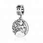 Half-Shekel Coin Charm Replica Sterling Silver