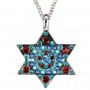 Yair Emanuel Star of David Necklace in Colours