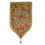 Yair Emanuel Gold Shalom Shield Tapestry