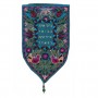 Yair Emanuel Tapestry--Blessed in Your Coming and Your Going (Turquoise/Large)