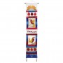 Yair Emanuel Multicolor Wall Hanging With English Shalom