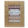 Yair Emanuel Frame and Embroidered Picture – Hebrew Shalom in Gold
