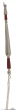Torah Pointer with Bold Red Pattern 