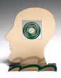 David Gerstein Money Target Head Sculpture