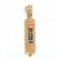 Pendant with Mezuzah Pendant in Gold Plated with Coral