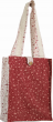 Pomegranate Thick Book Bag in Red and White by Yair Emanuel