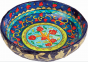 Colorful Recycled Paper Pomegranate Bowl by Yair Emanuel - Small