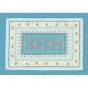 Yair Emanuel Havdallah Pomegranate Placemat in Turquoise