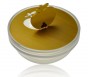 Small Gold  Apple Honey Dish by Adi Sidler