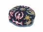 Bukharian Kippah in Blue with Colorful Details