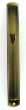 Bronze Mezuzah with Hebrew Letter Shin and Cylindrical Shape
